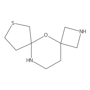 5-Oxa-8-thia-2,11-diazadispiro[3.1.4^{6}.3^{4}]tridecane Structure