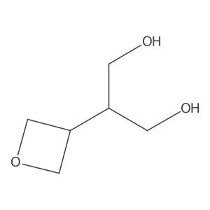 2-(Oxetan-3-yl)propane-1,3-diol Structure