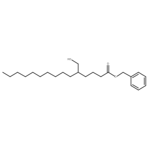 Benzyl 5-(hydroxymethyl)pentadecanoate Structure