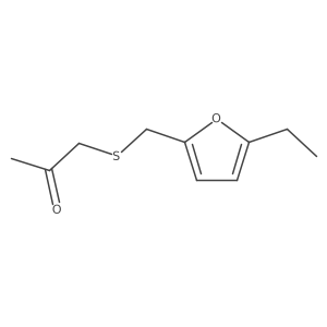 1-{[(5-Ethylfuran-2-yl)methyl]sulfanyl}propan-2-one结构式
