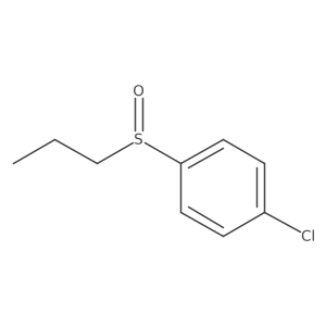 1-Chloro-4-(propylsulfinyl)benzene结构式