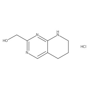 5,6,7,8-Tetrahydropyrido[2,3-d]pyrimidin-2-ylmethanol;hydrochloride结构式