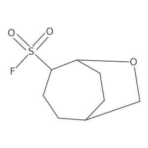 6-Oxabicyclo[3.2.2]nonane-4-sulfonyl fluoride结构式