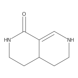 3,4,4a,5,6,7-Hexahydro-2H-2,7-naphthyridin-1-one Structure
