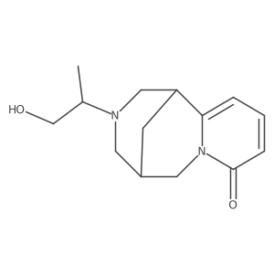 1,2,3,4,5,6-Hexahydro-3-(2-hydroxy-1-methylethyl)-1,5-methano-8H-pyrido[1,2-a][1,5]diazocin-8-one Structure