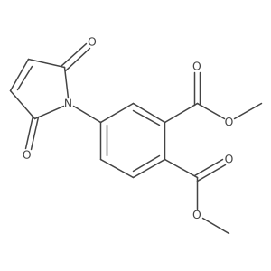 Dimethyl 4-(2,5-dioxo-2,5-dihydro-1H-pyrrol-1-yl)phthalate Structure