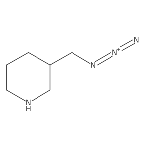 3-(Azidomethyl)piperidine Structure