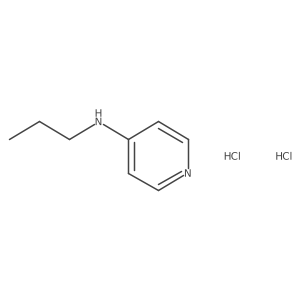 N-propyl-4-Pyridinamine Dihydrochloride Structure