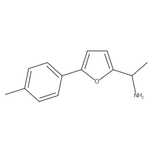 1-(5-(P-tolyl)furan-2-yl)ethan-1-amine Structure