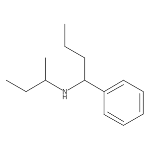 (Butan-2-yl)(1-phenylbutyl)amine结构式