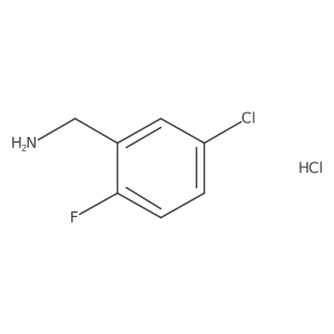 5-Chloro-2-fluorobenzylamine hydrochloride Structure