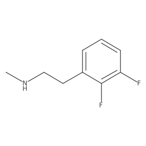 [2-(2,3-Difluorophenyl)ethyl](methyl)amine结构式