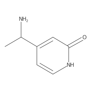 (S)-4-(1-Aminoethyl)pyridin-2(1H)-one结构式