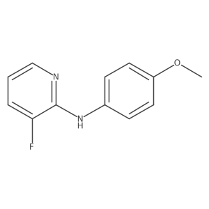 3-fluoro-N-(4-methoxyphenyl)pyridin-2-amine结构式