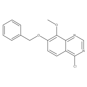 7-(Benzyloxy)-4-chloro-8-methoxyquinazoline结构式