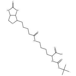 Boc-d-lys(biotin)-oh Structure