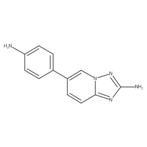 6-(4-Aminophenyl)-[1,2,4]triazolo[1,5-a]pyridin-2-amine Structure