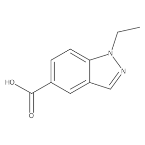 1-Ethylindazole-5-carboxylic acid Structure
