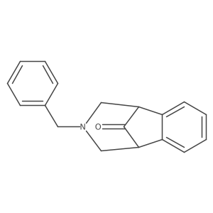 1,5-Methano-1H-3-benzazepin-10-one, 2,3,4,5-tetrahydro-3-(phenylmethyl)- Structure