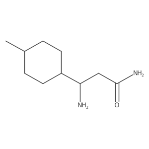 3-Amino-3-(4-methylcyclohexyl)propanamide Structure
