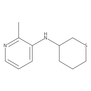 2-methyl-N-(thian-3-yl)pyridin-3-amine结构式