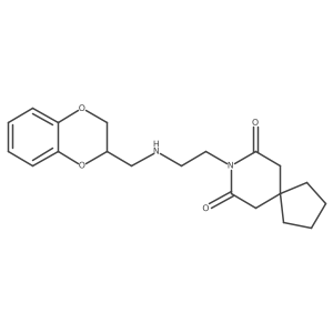 Binospirone, (R)- Structure