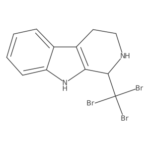 2,3,4,9-Tetrahydro-1-(tribromomethyl)-1H-pyrido[3,4-b]indole Structure