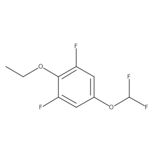 1,3-Difluoro-5-difluoromethoxy-2-ethoxybenzene Structure