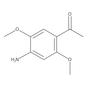 1-(4-Amino-2,5-dimethoxyphenyl)ethanone Structure