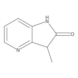 3-Methyl-1H,3H-pyrrolo[3,2-b]pyridin-2-one Structure