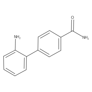 2'-Amino-[1,1'-biphenyl]-4-carboxamide结构式