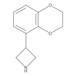 3-(2,3-Dihydro-1,4-benzodioxin-5-yl)azetidine Structure