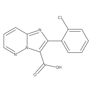 2-(2-Chlorophenyl)imidazo[1,2-B]pyridazine-3-carboxylic acid Structure