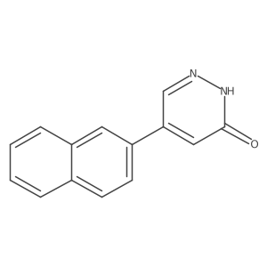 5-(2-Naphthalenyl)-3(2h)-pyridazinone Structure