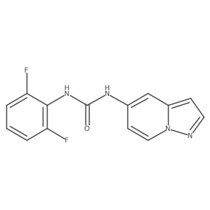 1-(2,6-Difluorophenyl)-3-(pyrazolo[1,5-a]pyridin-5-yl)urea Structure