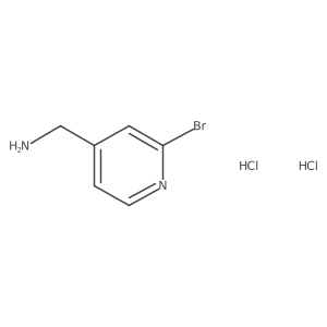 (2-Bromopyridin-4-yl)methanamine dihydrochloride Structure