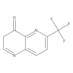6-(Trifluoromethyl)-3,4-dihydro-1,5-naphthyridin-4-one结构式