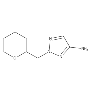 2-[(oxan-2-yl)methyl]-2H-1,2,3-triazol-4-amine Structure