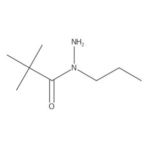 2,2-dimethyl-N-propylpropanehydrazide结构式