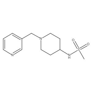 N-(1-(pyridin-3-ylmethyl)piperidin-4-yl)methanesulfonamide Structure