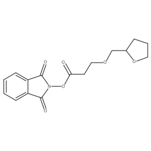 1,3-dioxo-2,3-dihydro-1H-isoindol-2-yl 3-[(oxolan-2-yl)methoxy]propanoate Structure