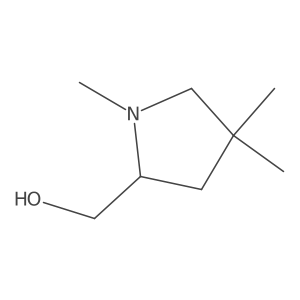 (S)-(1,4,4-Trimethylpyrrolidin-2-yl)methanol结构式