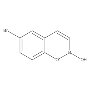 6-Bromo-2-hydroxy-2H-1,2-benzoxaborin结构式