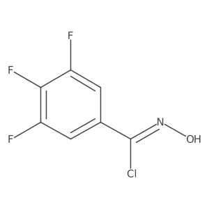 3,4,5-Trifluoro-N-hydroxybenZimidoyl chloride结构式