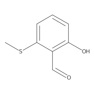 2-Hydroxy-6-(methylthio)benzaldehyde Structure
