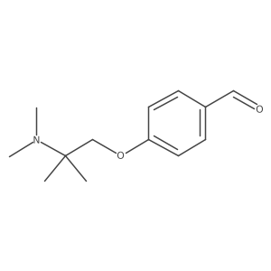 4-(2-Dimethylamino-2-methylpropoxy)benzaldehyde结构式