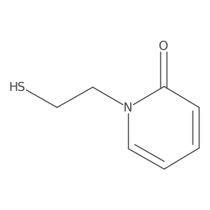 1-(2-Mercaptoethyl)-2(1H)-pyridinone Structure