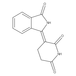 O=C1CCC(=C2NC(=O)c3ccccc32)C(=O)N1结构式