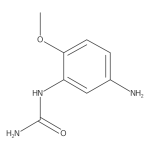 (5-Amino-2-methoxyphenyl)urea结构式