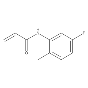 N-(5-fluoro-2-methylphenyl)prop-2-enamide结构式